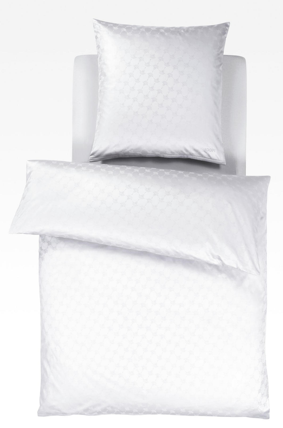 BETTWÄSCHE Satin 135/200 cm  - Weiß, Basics, Textil (135/200cm) - Joop!