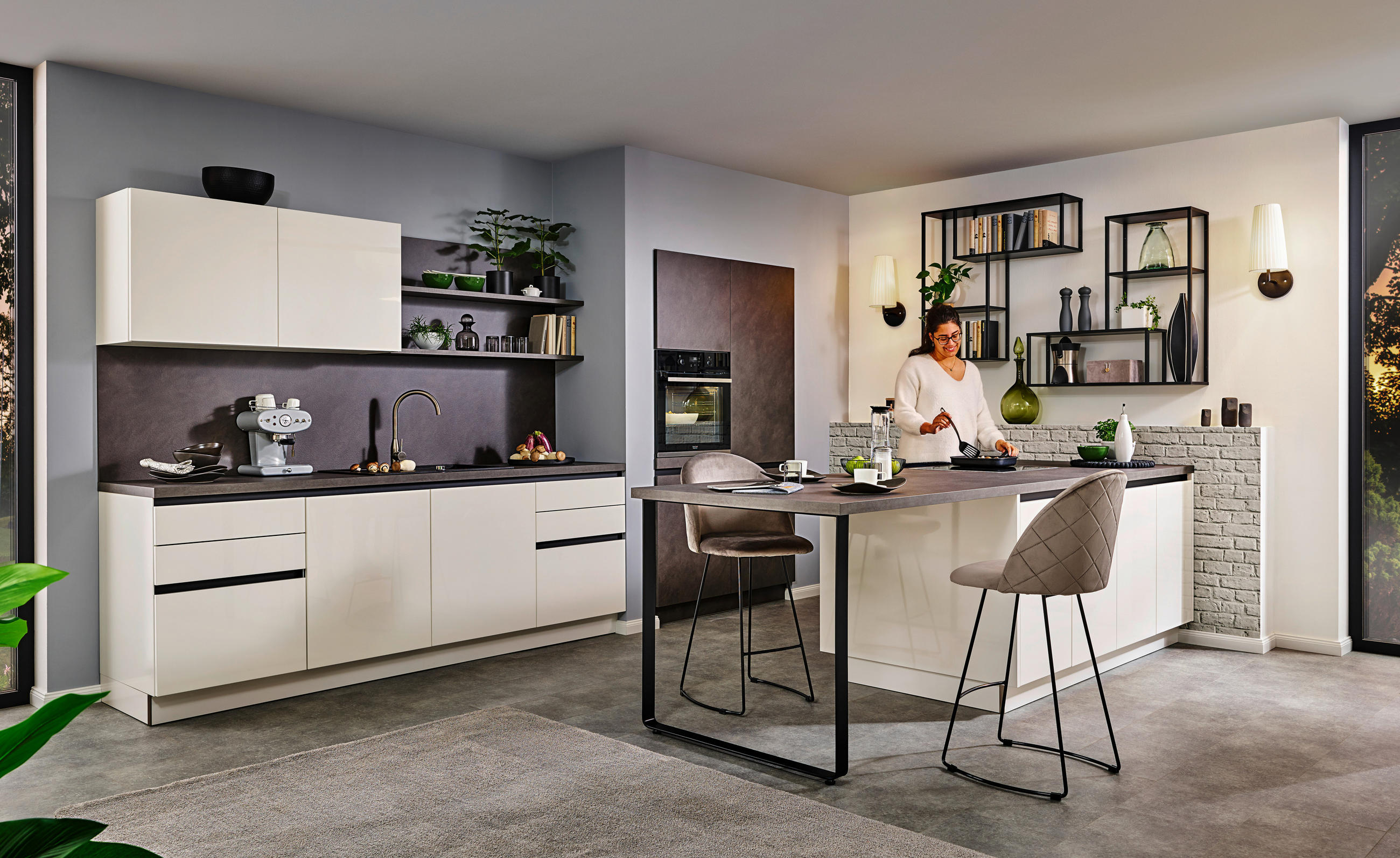 EINBAUKÜCHE   - Design, Holzwerkstoff - Dieter Knoll