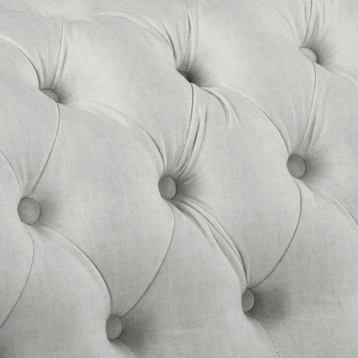 ECKSOFA Mikrofaser Hellgrau  - Creme/Hellgrau, Design, Holz/Textil (284/182cm) - P & B