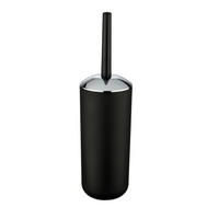 WC SADA - ŠTĚTKA A DRŽÁK - černá, Basics, plast (10/15cm)