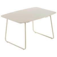 KINDERTISCH - Beige/Grün, Basics, Holzwerkstoff/Metall (70/50/42cm) - Jimmylee