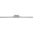 STROPNÍ LED SVÍTIDLO - barvy chromu, Design, kov (120/9/11cm) - Novel STROPNÍ LED SVÍTIDLO - barvy chromu, Design, kov (120/9/11cm) - Novel