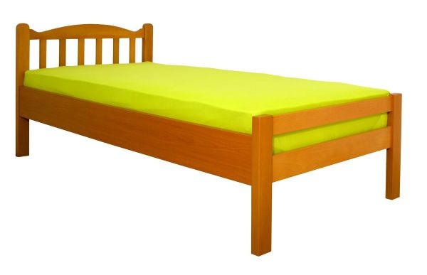 KREVET 96/208 cm boje bukve - boje bukve, Design, drvni materijal/drvo (96/208cm) - Linea Natura