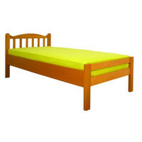 KREVET   90/200 cm   boje bukve  - boje bukve, Design, drvni materijal/drvo (90/200cm) - Linea Natura