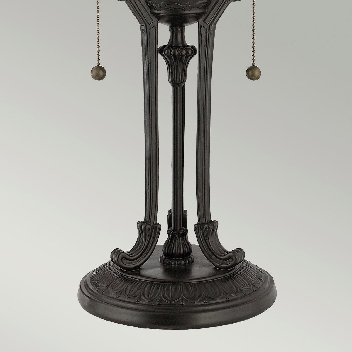 TISCHLEUCHTE - Bronzefarben, Konventionell, Glas/Metall (58,4/40,6/40,6cm) - Elstead Lighting