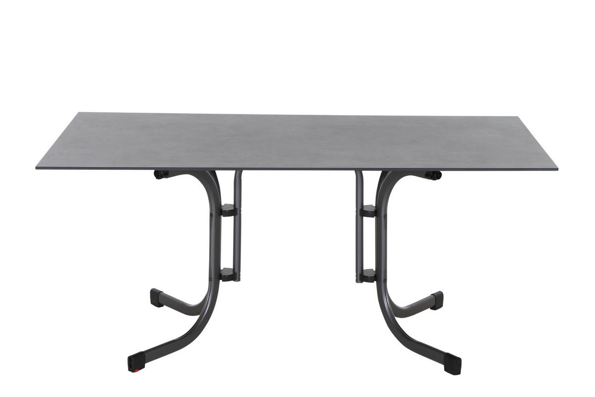 GARTENGARNITUR 5-teilig Stahl  - Anthrazit, Basics, Kunststoff/Metall (57/80/56cm) - Siena Garden