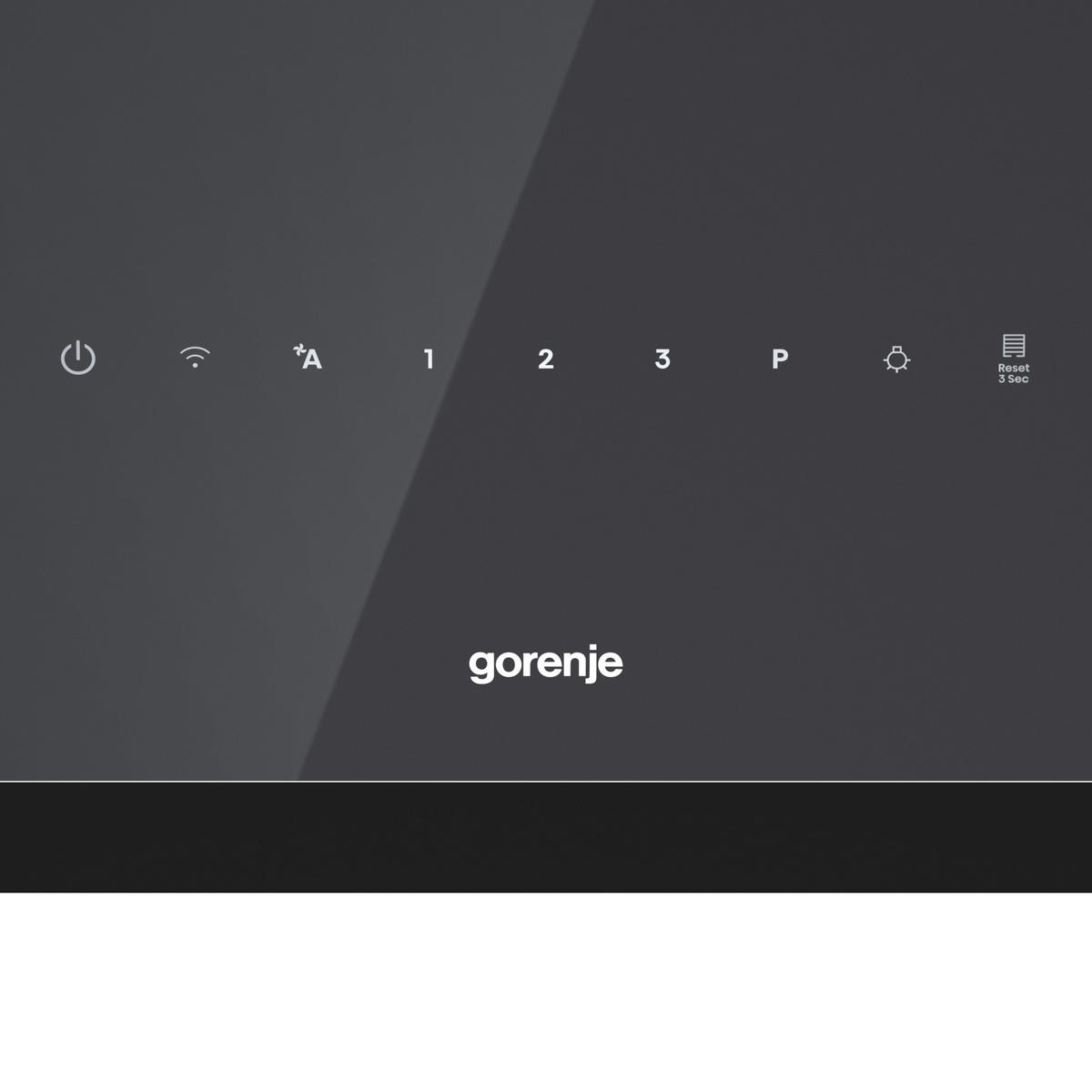 DUNSTABZUGSHAUBE WHI96236B  - Schwarz, Trend, Metall (89,5/45/41,2cm) - Gorenje