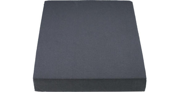 SPANNLEINTUCH 180/200 cm - Dunkelgrau/Titanfarben, Basics, Textil (180/200cm) - Novel