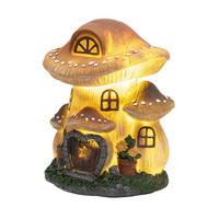 LED DÍSZLÁMPA - natúr színű, Basics, műanyag (15/14/18cm)