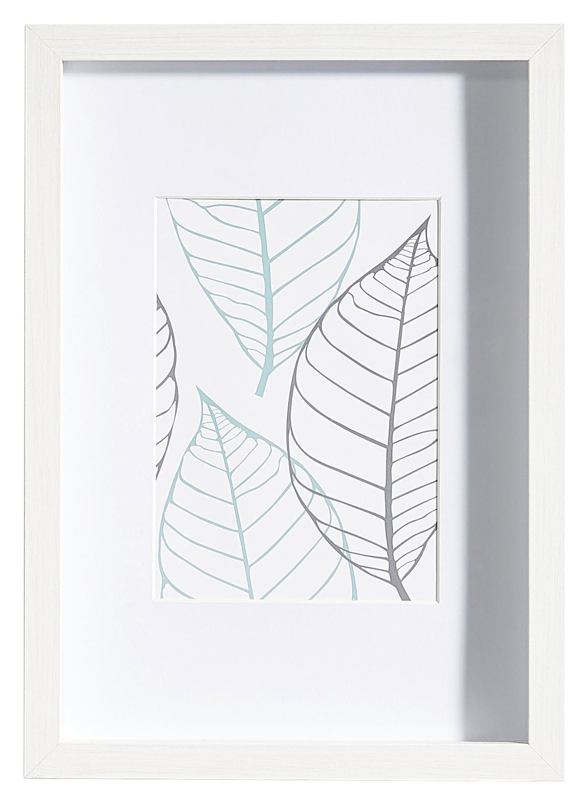 FOTORAHMEN 23/32/3 cm  - Weiß, Basics, Glas/Holz (23/32/3cm)