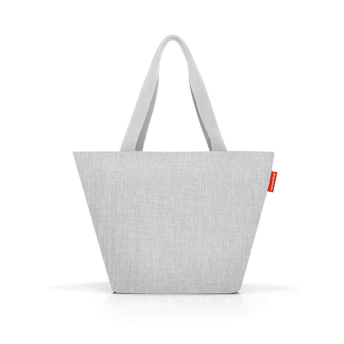 KABELKA SHOPPER sivá, ružová, ružové zlato - sivá/ružová, Basics, textil/plast (51/30,5/26cm) - Reisenthel