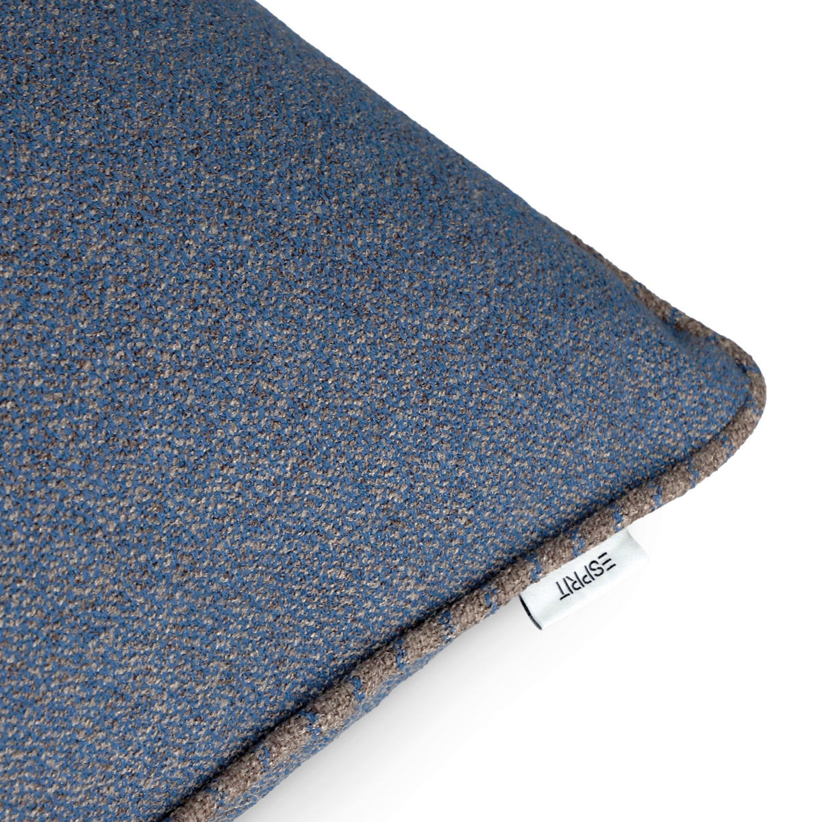 KISSENHÜLLE E-Fun 38/58 cm  - Blau/Dunkelblau, Basics, Textil (38/58cm) - Esprit