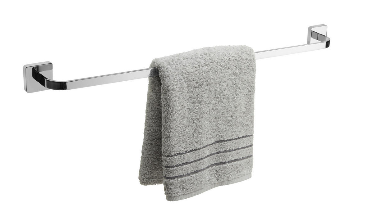 HANDTUCHSTANGE 64,5/4,5/6,1 cm  - Chromfarben, Basics, Metall (64,5/4,5/6,1cm)