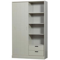 SCHIEBETÜRENSCHRANK 120/200/42 cm 1-türig  - Grau, Design, Holz (120/200/42cm) - Livetastic