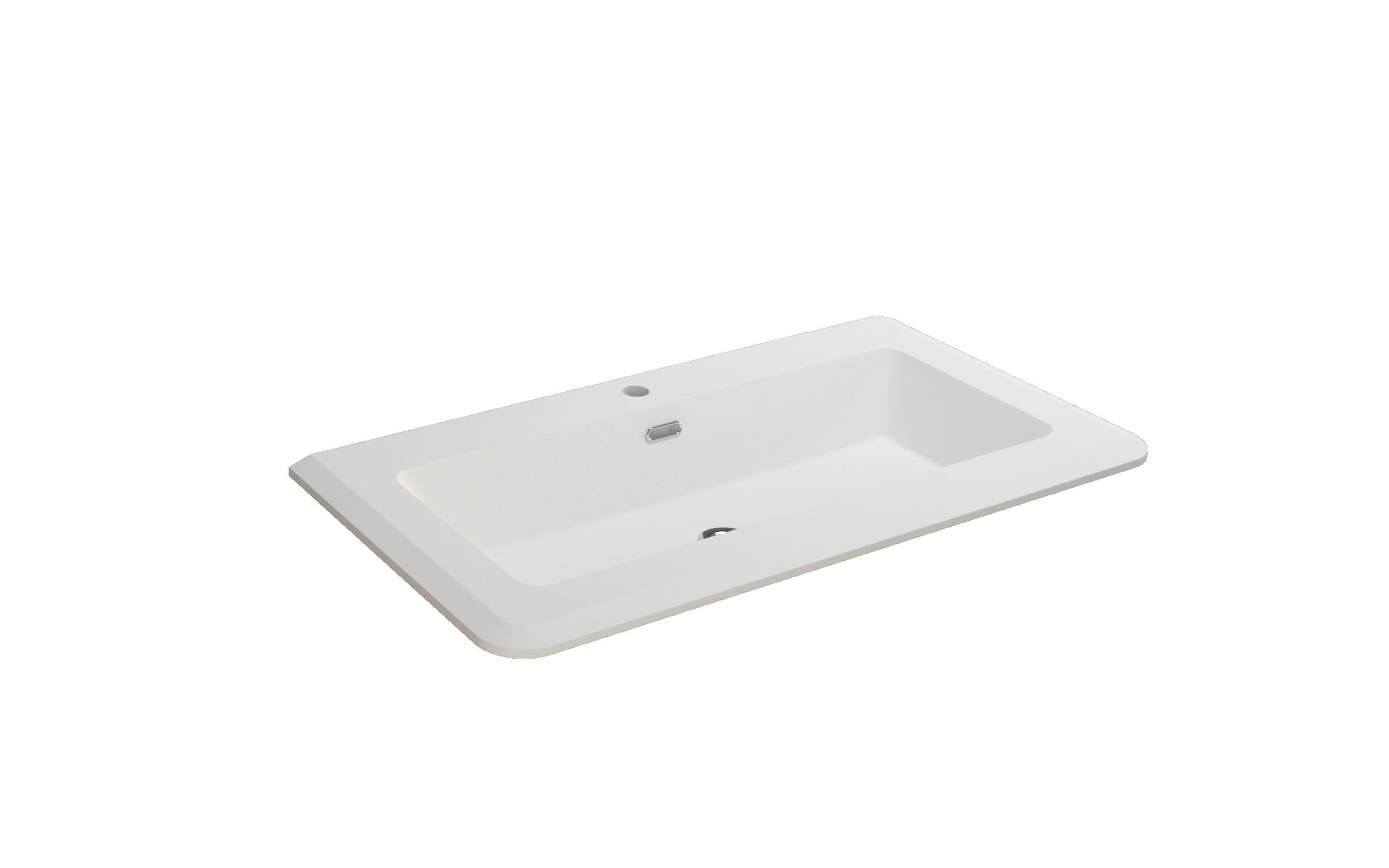 UMYVADLO, 95/2/49 cm - bílá, Basics, plast (95/2/49cm) - Welnova