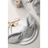 TEXTILSZALVÉTA 45/45 cm   - fekete, Basics, textil (45/45cm) - X-Mas