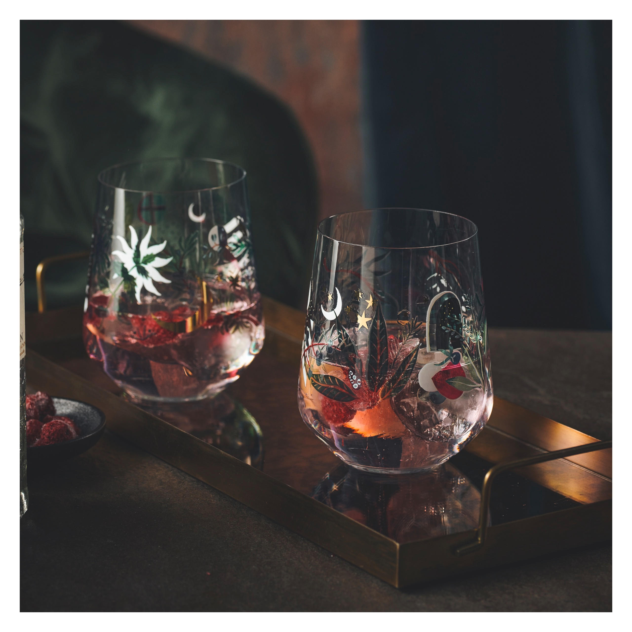 GINGLAS 710 ml 2-teilig  - Multicolor, LIFESTYLE, Glas (10,2/10,2/12,4cm) - Ritzenhoff