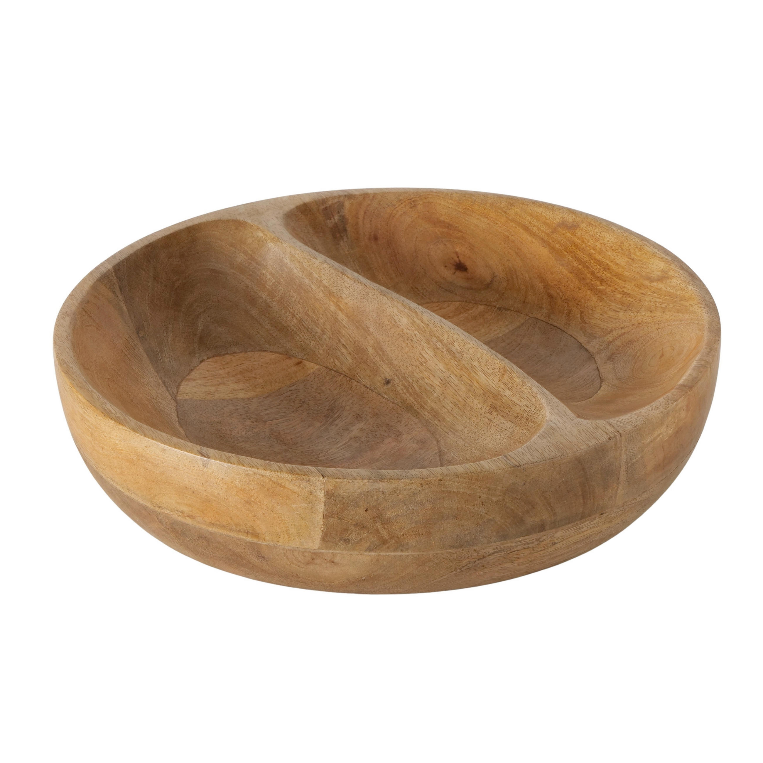 SCHALE   - Naturfarben, Basics, Holz (30/7,0cm) - Boltze Home