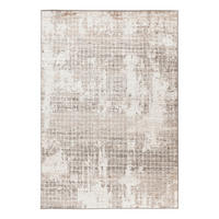 FLACHWEBETEPPICH 80/150 cm Silberfarben, Beige  - Beige/Silberfarben, Basics, Textil (80/150cm) - Kayoom