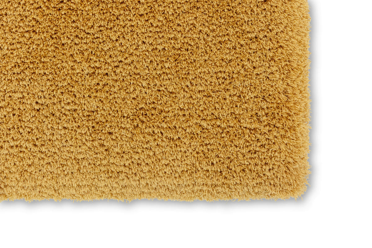 HOCHFLORTEPPICH 80/150 cm Salerno Goldfarben  - Goldfarben, Basics, Textil (80/150cm) - Novel