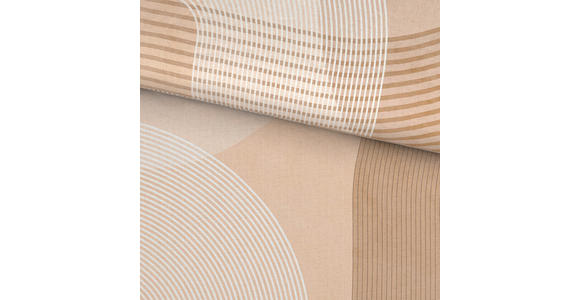 BETTWÄSCHE TANJA Satin 140/200 cm  - Beige, Design, Textil (140/200cm) - Novel