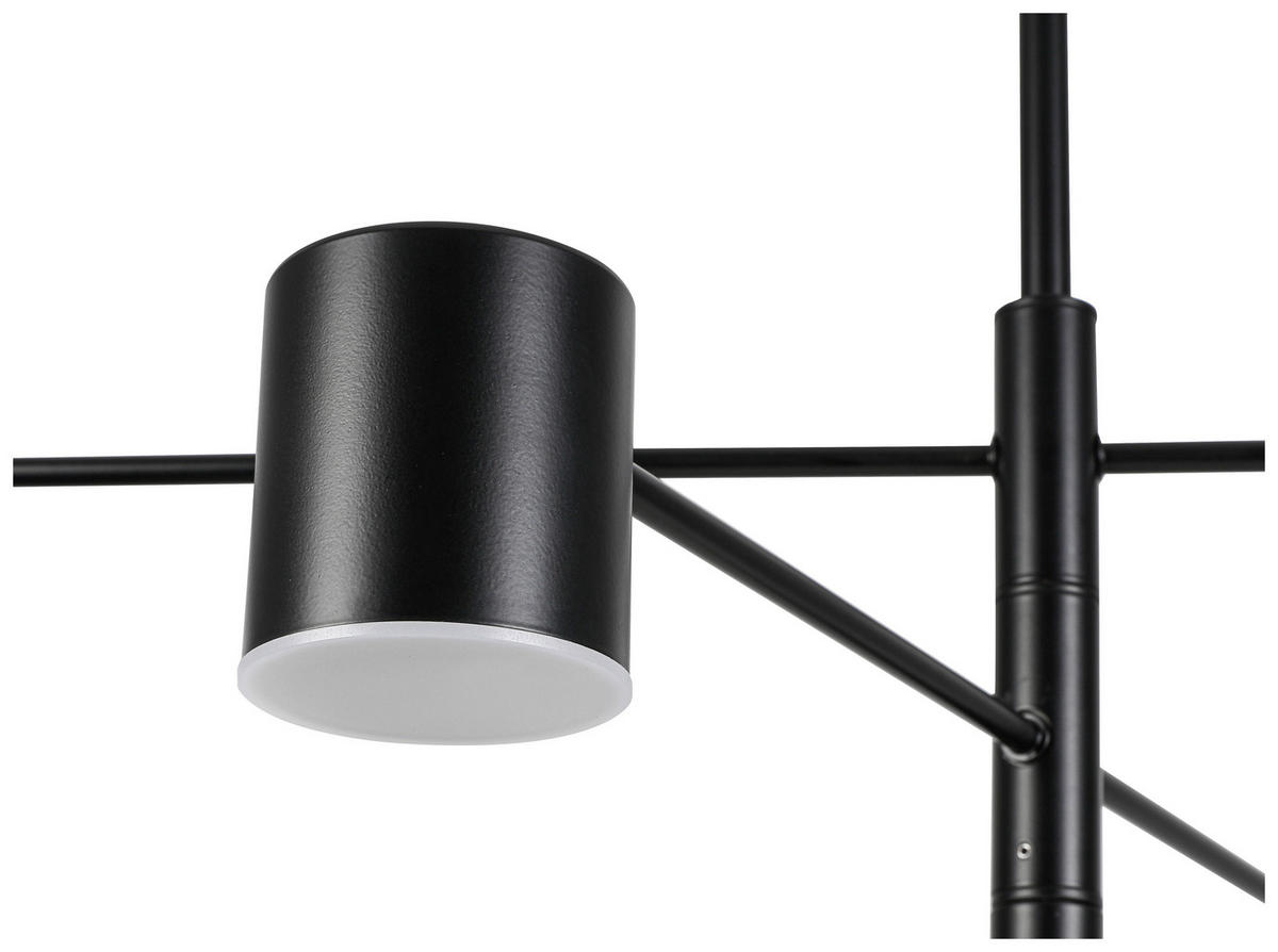 HÄNGELEUCHTE 92/105/56,5 cm   - Schwarz, Design, Kunststoff/Metall (92/105/56,5cm) - Collet's Monde