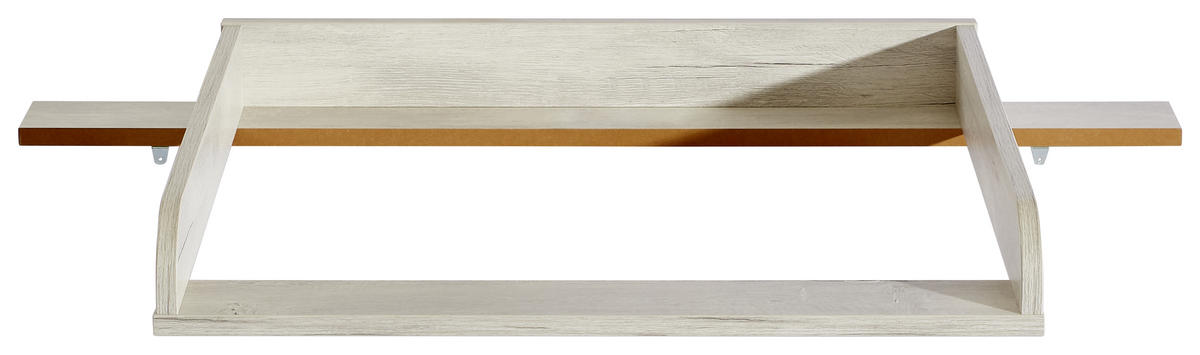 WICKELAUFSATZ Kira  - Eichefarben/Weiß, KONVENTIONELL, Holzwerkstoff (94,8/12,5/78,4cm) - Paidi
