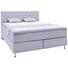 BOXSPRINGBETT 160/200 cm in Hellgrau - Hellgrau/Alufarben, KONVENTIONELL, Holzwerkstoff/Textil (160/200cm) - Elegando BOXSPRINGBETT 160/200 cm in Hellgrau - Hellgrau/Alufarben, KONVENTIONELL, Holzwerkstoff/Textil (160/200cm) - Elegando