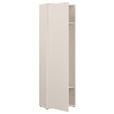 GARDEROBENSCHRANK  in 59,8/191,9/34,9 cm  - Sandfarben/Grau, MODERN, Holzwerkstoff/Kunststoff (59,8/191,9/34,9cm) - Carryhome