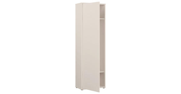 GARDEROBENSCHRANK  in 59,8/191,9/34,9 cm  - Sandfarben/Grau, MODERN, Holzwerkstoff/Kunststoff (59,8/191,9/34,9cm) - Carryhome