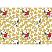 GESCHENKPAPIER  - Goldfarben, Trend, Papier (4/70/4cm)