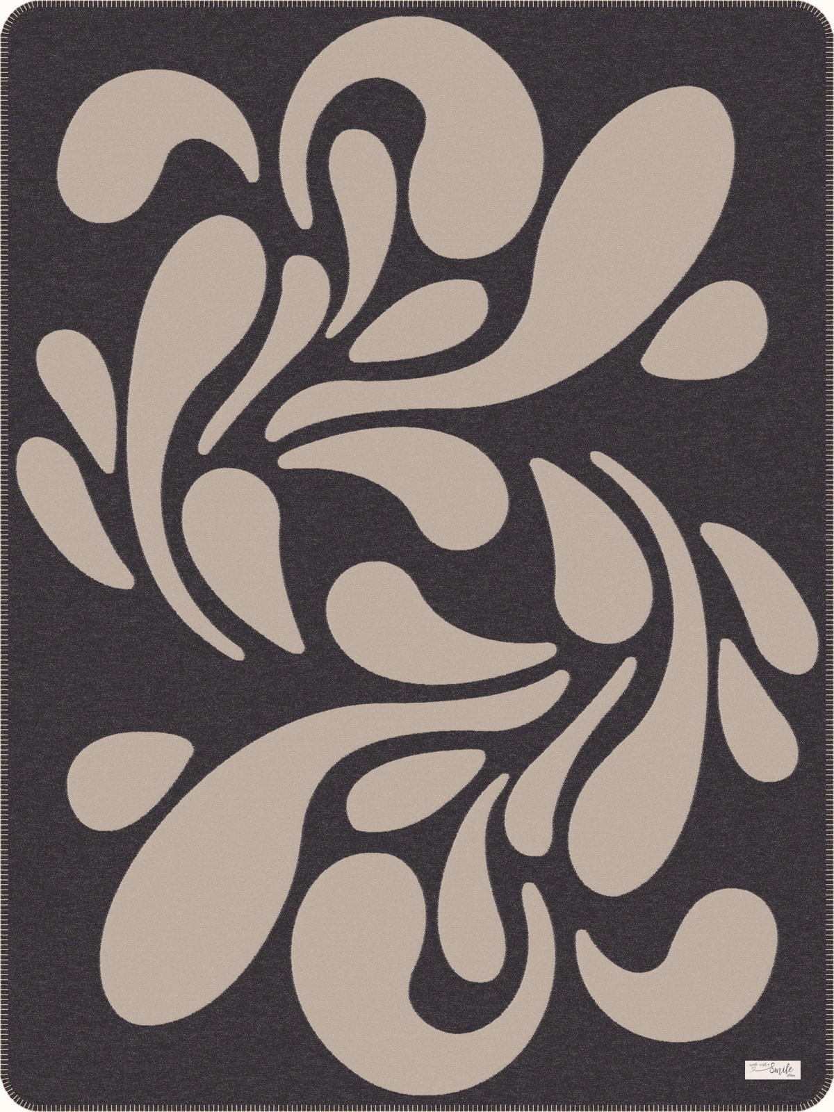 DEKA, bavlna, 150/200 cm - černá/světle hnědá, Lifestyle, textil (150/200cm) - S. Oliver