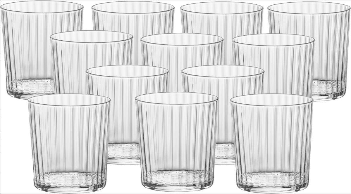 GLÄSERSET Exclusiva  12-teilig  - Klar, KONVENTIONELL, Glas (355ml) - Van Well