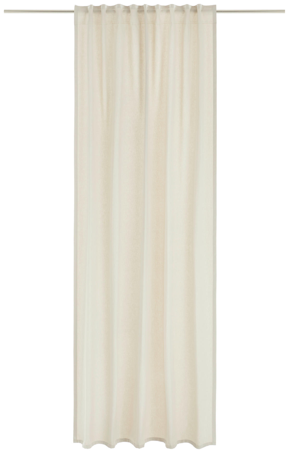 FERTIGVORHANG  blickdicht  140/255 cm   - Taupe, Basics, Textil (140/255cm) - Bio:Vio