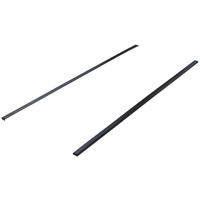 VERBLENDUNGSLEISTEN  in Schwarz  - Schwarz, Basics, Metall (52cm) - Oranier