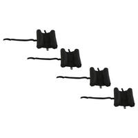 Zubehör-Pavillon Beschwerung 52,5/25/53 cm   - Schwarz, MODERN, Kunststoff (52,5/25/53cm) - Siena Garden