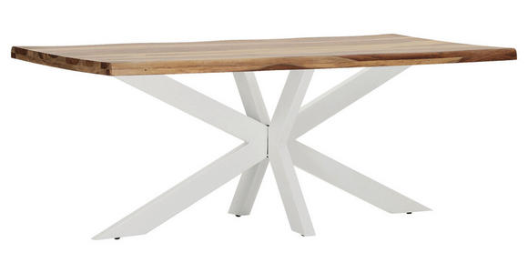 TISCHPLATTE      - Sheeshamfarben, Design, Holz (200/100/5cm) - Landscape