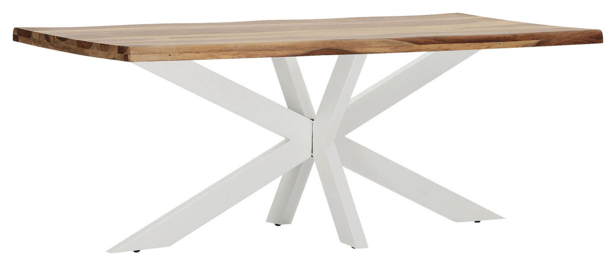 TISCHPLATTE Sheeshamfarben   - Sheeshamfarben, Design, Holz (200/100/5cm) - Landscape