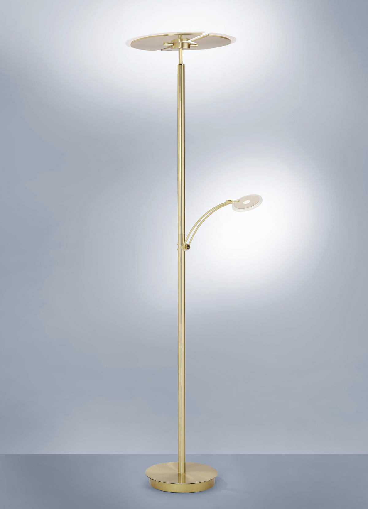 LED-DECKENFLUTER 62/444/200,3 cm    - Messingfarben, Basics, Metall (62/444/200,3cm) - Paul Neuhaus