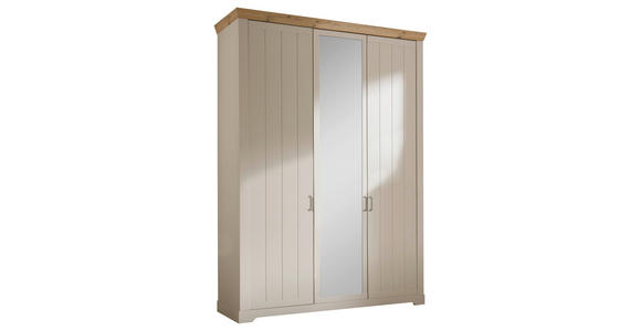 DREHTÜRENSCHRANK in Champagner, Eiche Artisan - Champagner/Bronzefarben, LIFESTYLE, Holzwerkstoff/Metall (171/228/60cm) - Landscape