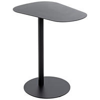 BEISTELLTISCH 53/38/60 cm Schwarz organisch  - Schwarz, Trend, Metall (53/38/60cm)