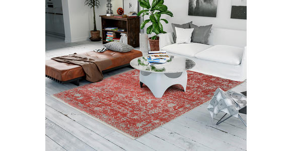 WEBTEPPICH 67/130 cm Colorè Rot - Rot, LIFESTYLE, Textil (67/130cm) - Dieter Knoll