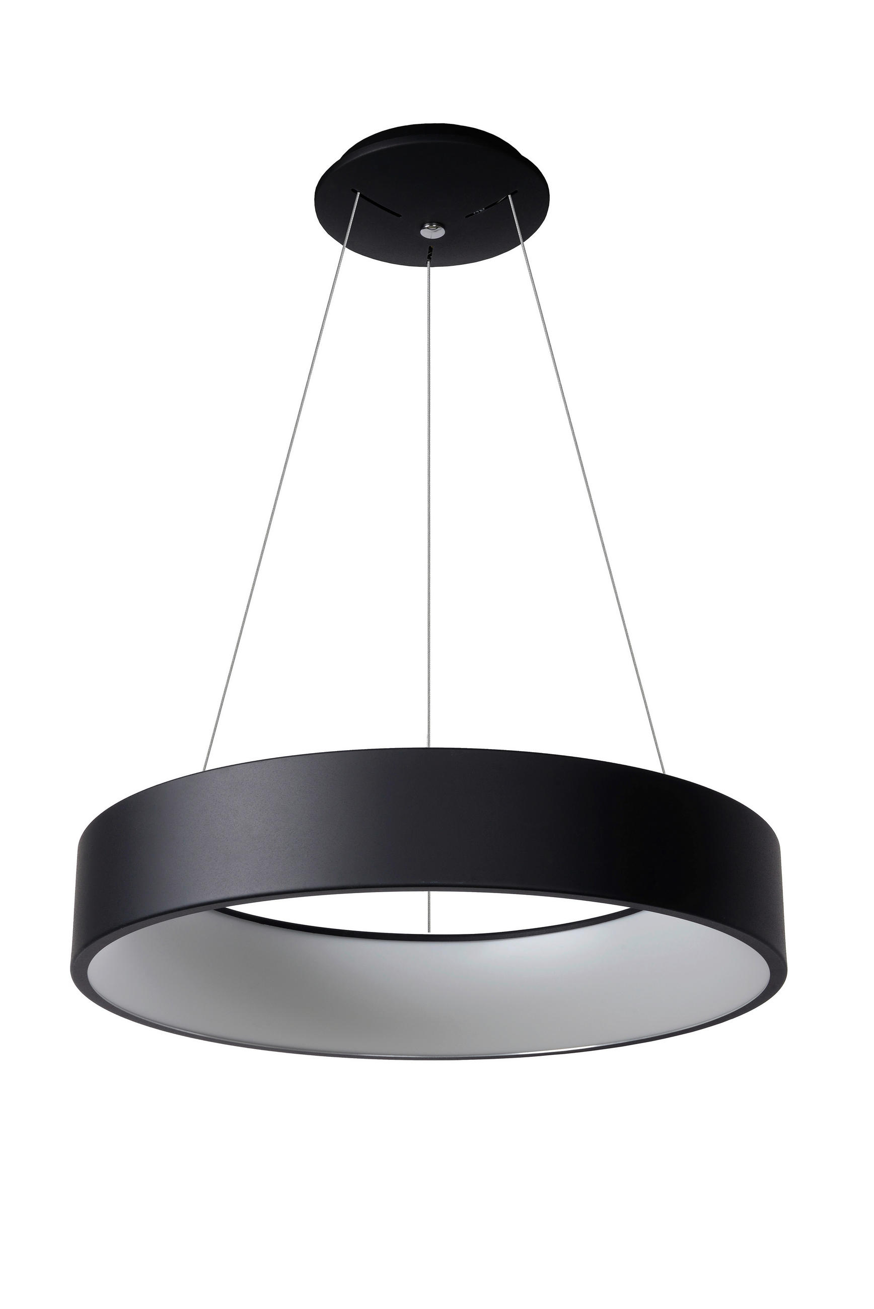 LED-HÄNGELEUCHTE Talowe Led 60/60/142 cm   - Schwarz, Design, Metall (60/60/142cm) - Lucide