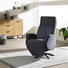 RELAXSESSEL in Textil Türkis - Türkis/Schwarz, Design, Textil/Metall (74/105/72cm) - Welnova RELAXSESSEL in Textil Türkis - Türkis/Schwarz, Design, Textil/Metall (74/105/72cm) - Welnova