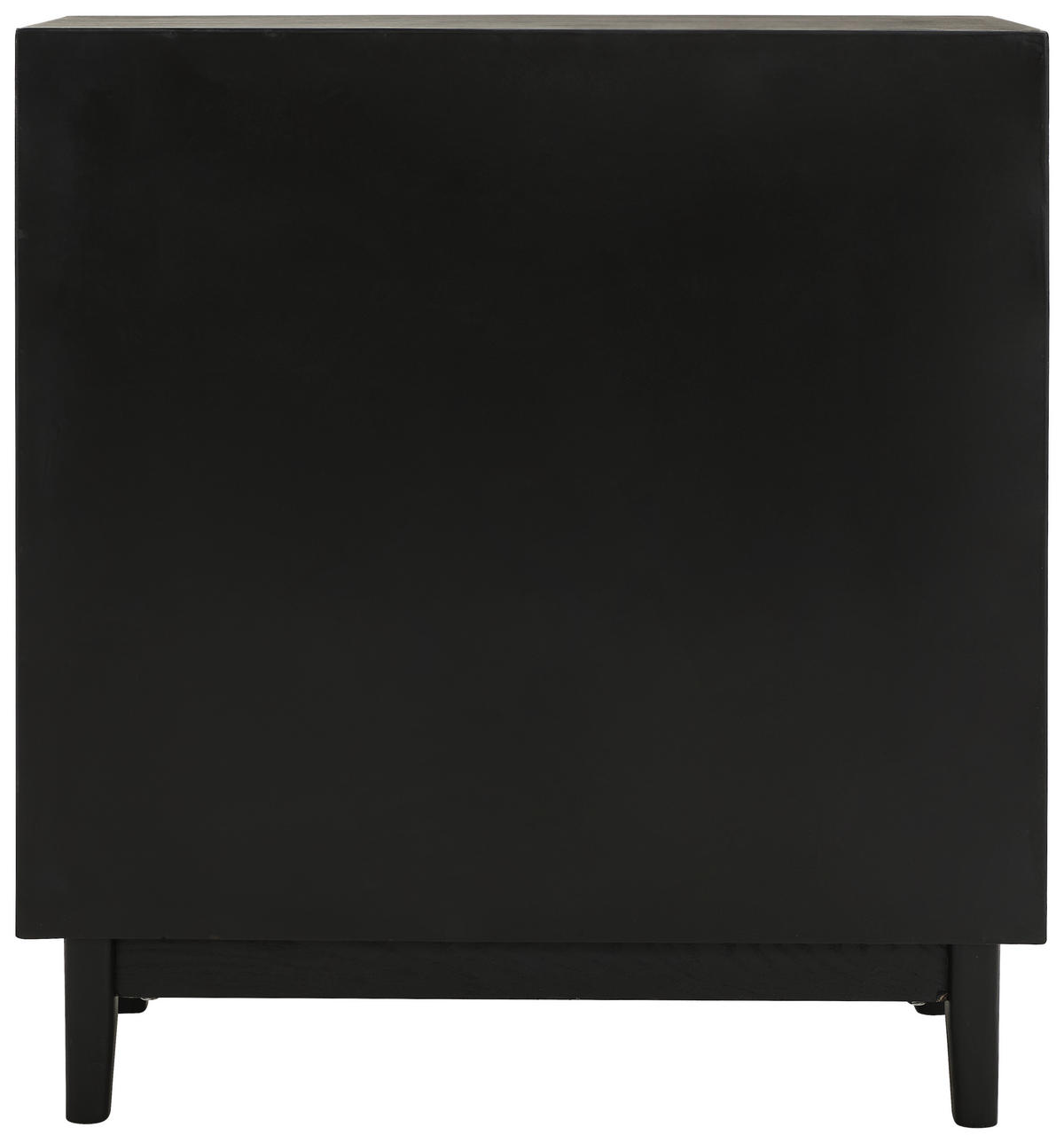 KOMMODE  in 80/85/35 cm  - Schwarz/Naturfarben, KONVENTIONELL, Holz/Holzwerkstoff (80/85/35cm) - Livetastic
