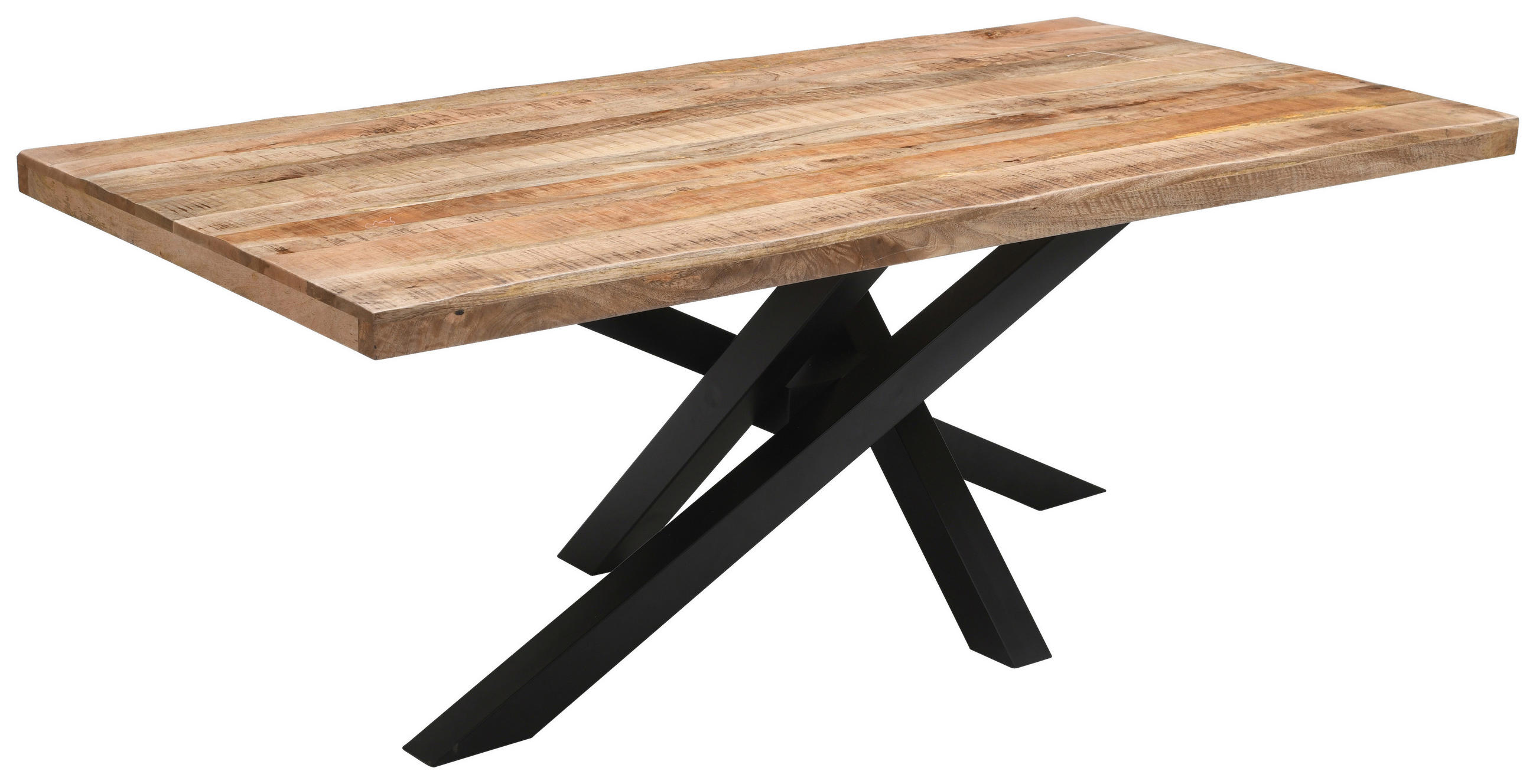 TISCHGESTELL Schwarz  - Schwarz, Design, Metall (160/70/72cm) - Landscape