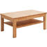 COUCHTISCH Kernbuche massiv rechteckig Buchefarben - Buchefarben/Alufarben, Design, Holz/Metall (104/62/44cm) - Landscape COUCHTISCH Kernbuche massiv rechteckig Buchefarben - Buchefarben/Alufarben, Design, Holz/Metall (104/62/44cm) - Landscape