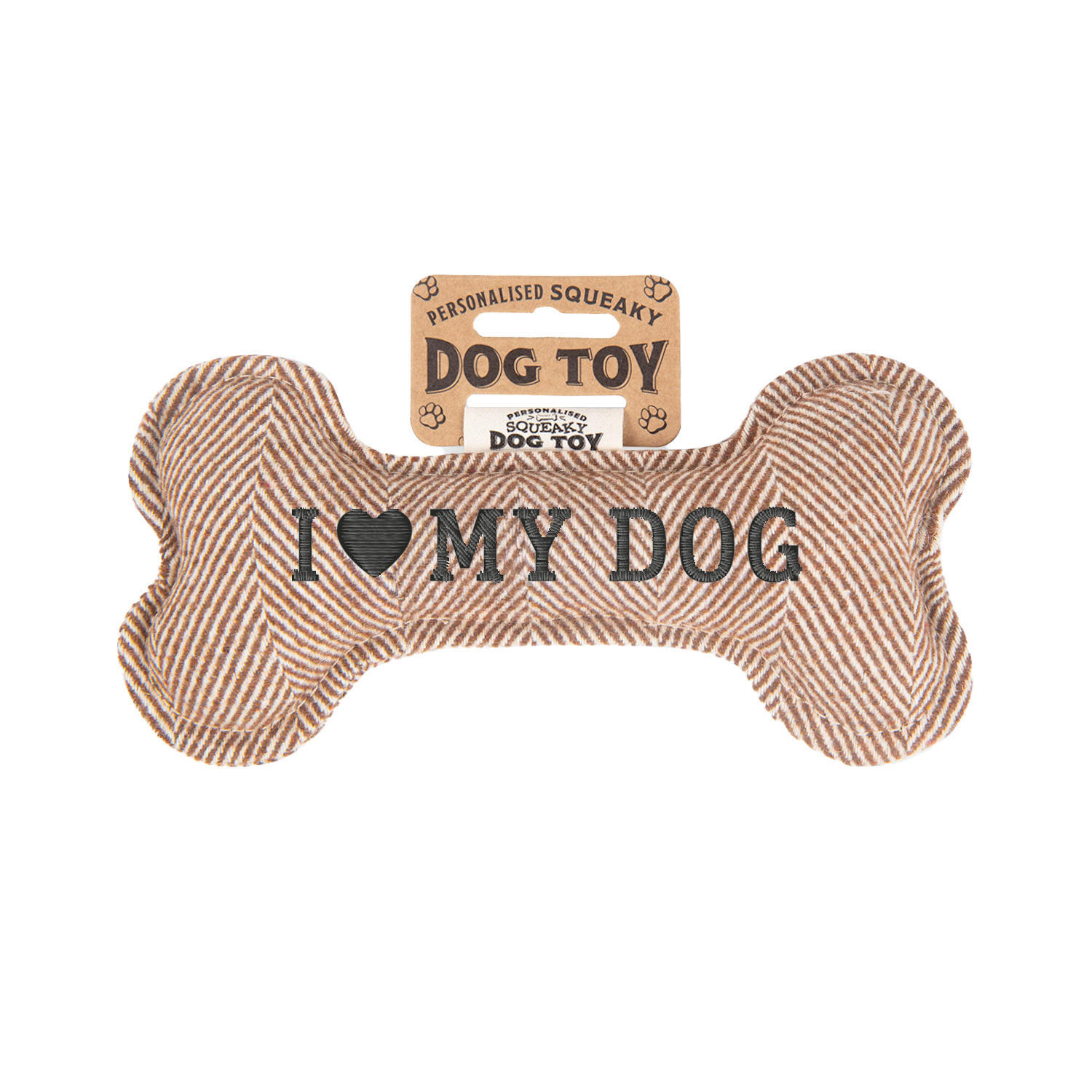 HUNDESPIELZEUG - Braun, Trend, Textil (20/4/10cm)