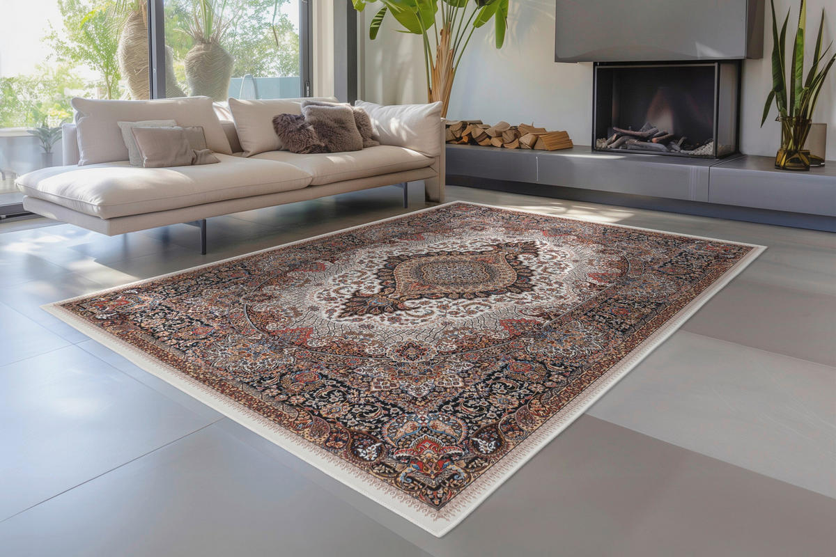 FLACHWEBETEPPICH 120/170 cm Multicolor rechteckig  - Multicolor, Basics, Textil (120/170cm) - Kayoom