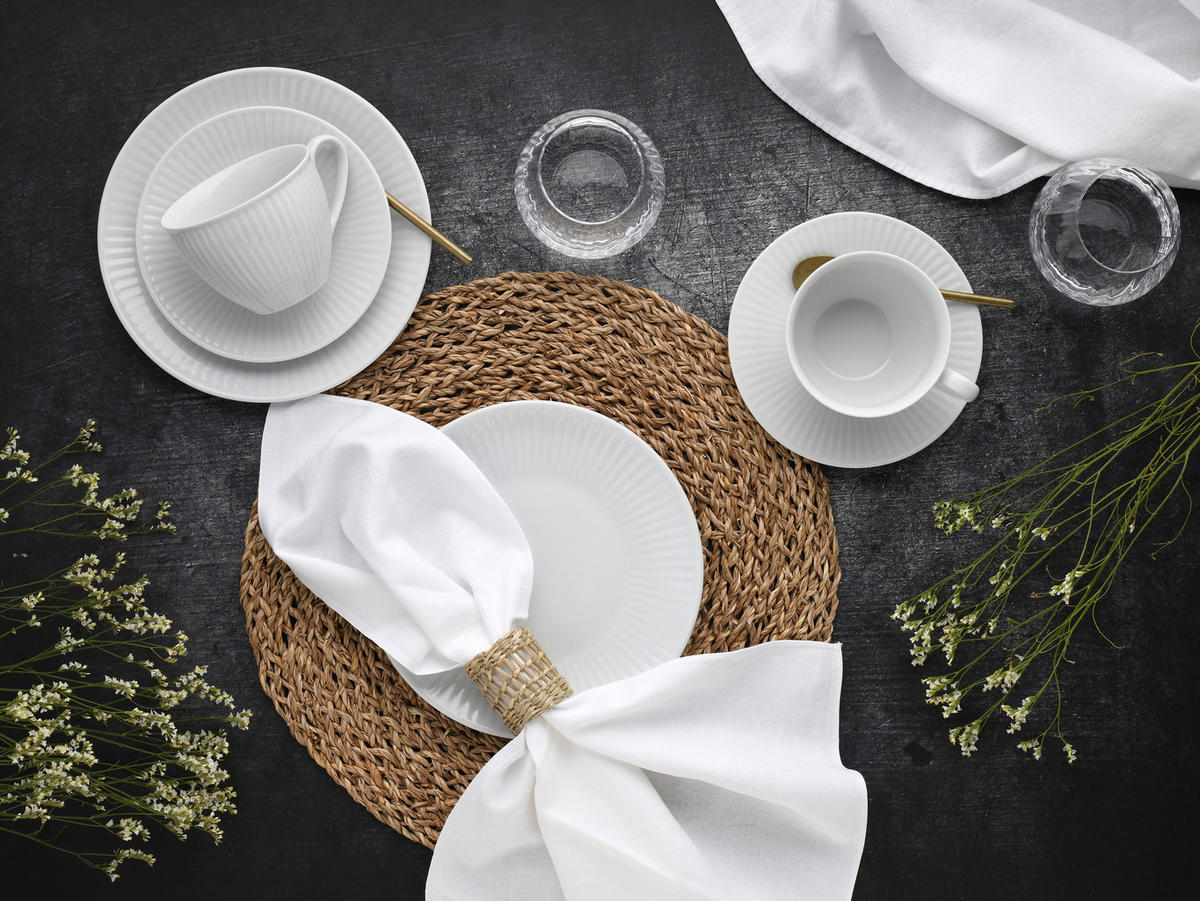 KÁVOVÁ SOUPRAVA, porcelán - bílá, Design, keramika - Creatable